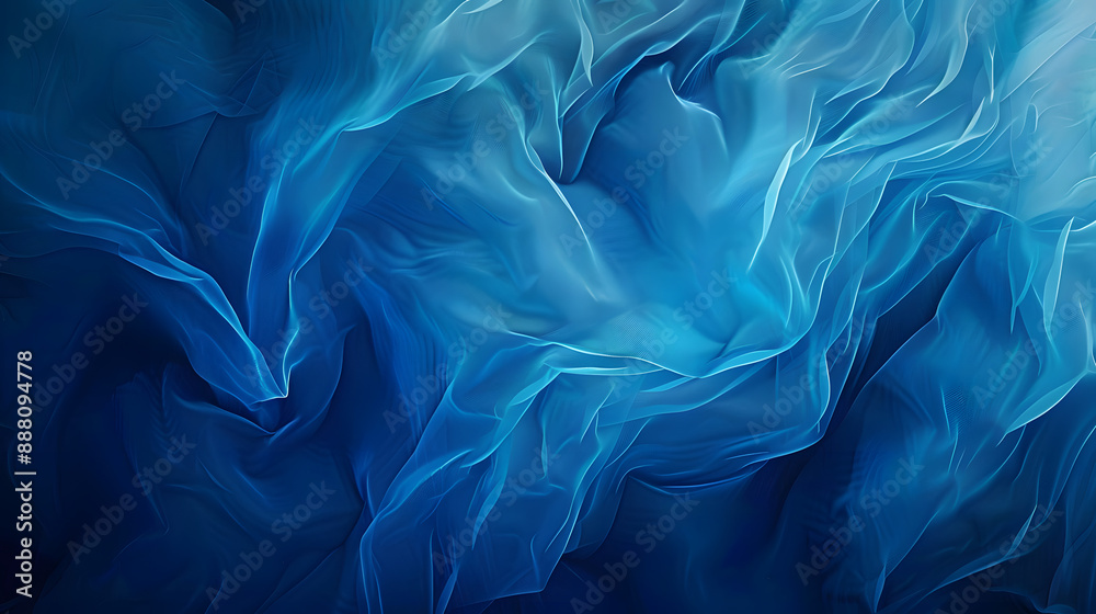 Obraz premium Gradient blue abstract background