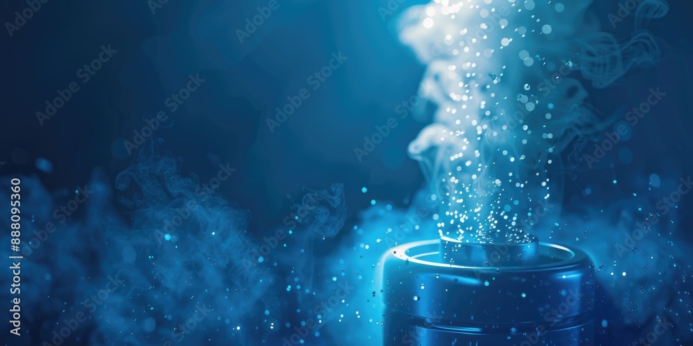 Fototapeta premium Water pouring from container