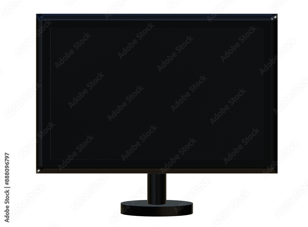 3D Smart tv on PNG transparent background. 3D Smart tv on PNG transparent background.