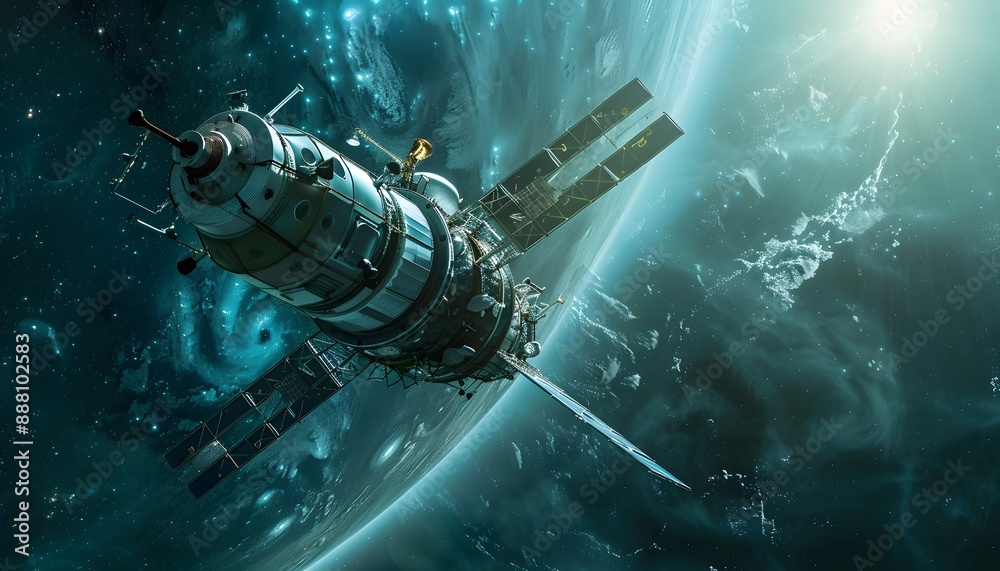 Spacecraft Orbiting Earth Spacecraft Orbiting Earth