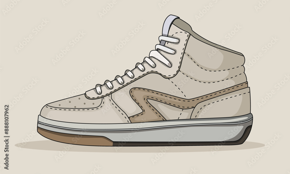 Vector sneakers shoes for training, running shoe vector illustration. Sport shoes , isolated
Vector sneakers shoes for training, running shoe vector illustration. Sport shoes , isolated