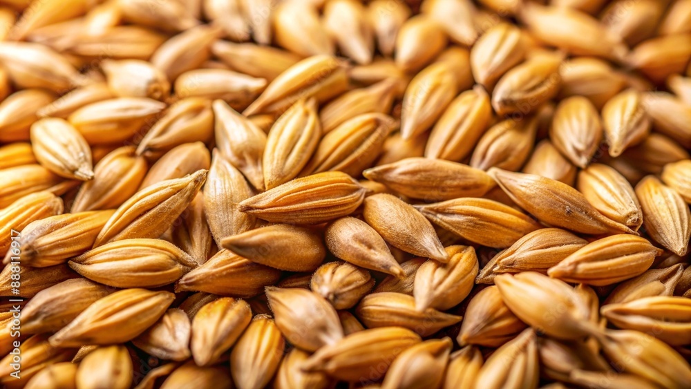 Close-up of a single, raw sunflower seed, a tiny powerhouse of nutrition packed in a brown, dry shell Close-up of a single, raw sunflower seed, a tiny powerhouse of nutrition packed in a brown, dry shell