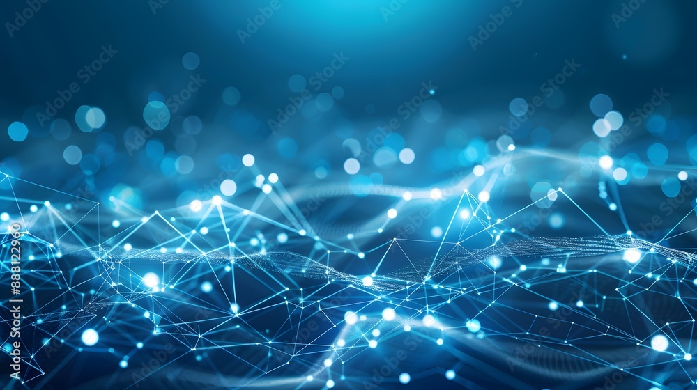 Fototapeta premium Cybersecurity and information or network protection. Future technology web services for business and internet project