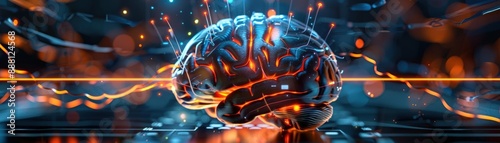 Human augmentation neural implant photo