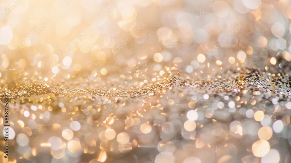 Sparkling Golden Bokeh Background Sparkling Golden Bokeh Background