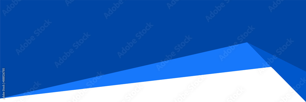 Header shape for website and border for banner. Abstract design element ...