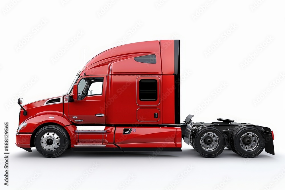 This high-resolution, 4K image showcases the intricate details of a semi-truck cab, emphasizing its sleek design and powerful presence. This high-resolution, 4K image showcases the intricate details of a semi-truck cab, emphasizing its sleek design and powerful presence.