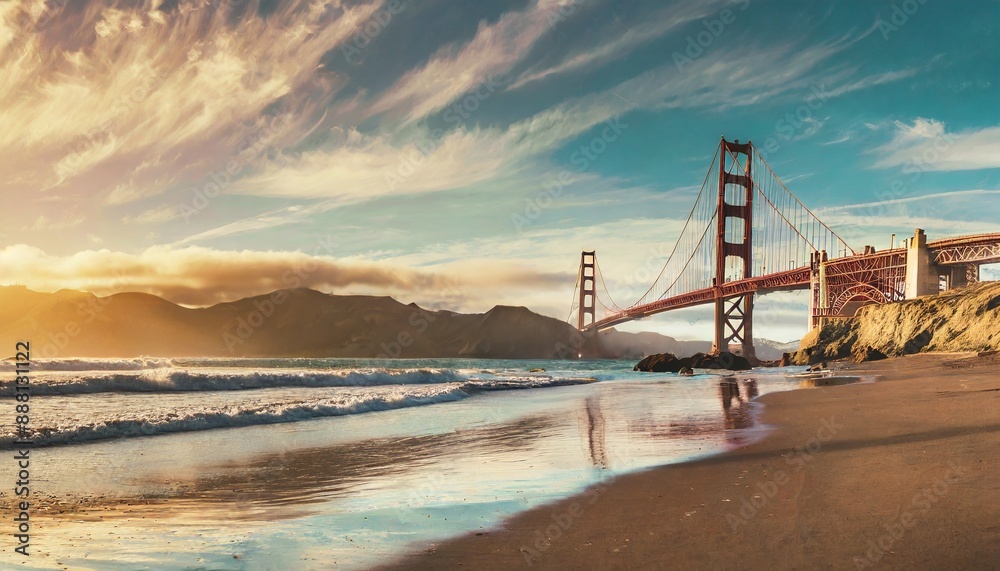 Obraz premium golden gate bridge