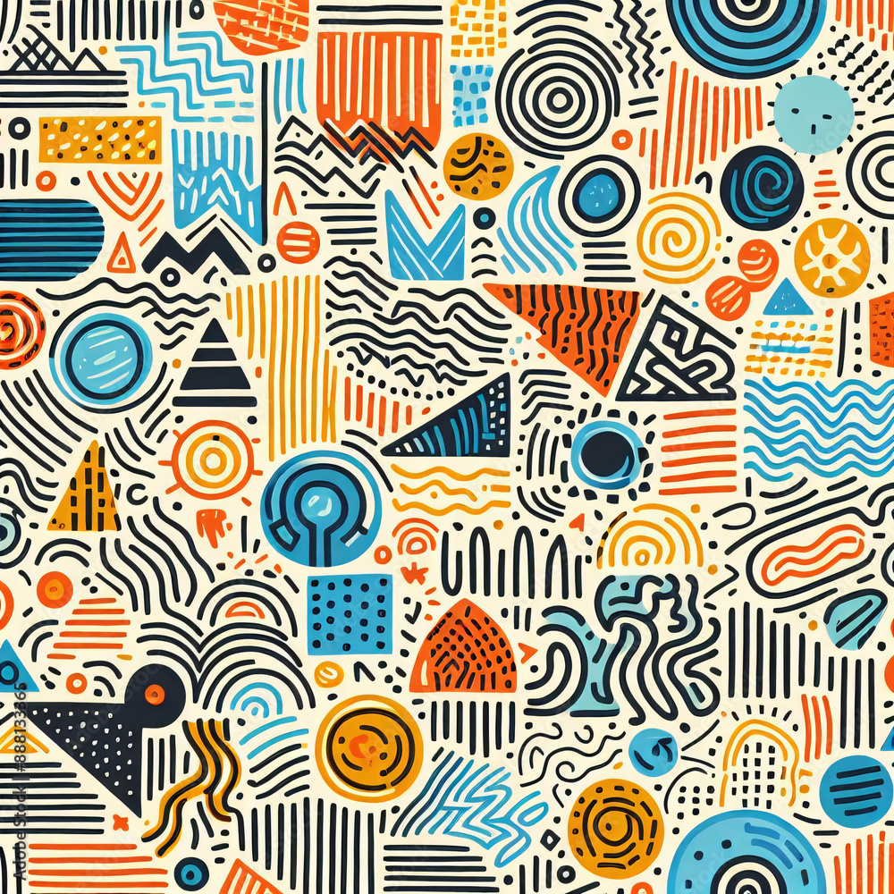 seamless pattern with geometrical design seamless pattern with geometrical design