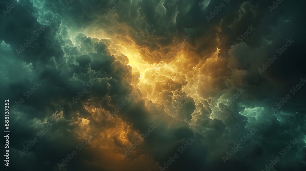 A dramatic sky filled with dark, ominous clouds that seem to be gathering, possibly indicating an impending storm. The clouds vary in size and density, with some appearing almost turbulent A dramatic sky filled with dark, ominous clouds that seem to be gathering, possibly indicating an impending storm. The clouds vary in size and density, with some appearing almost turbulent