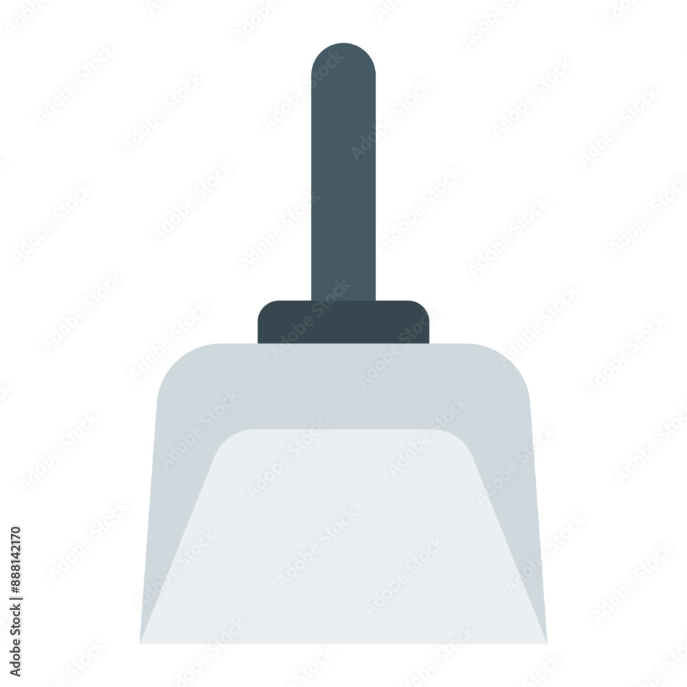 Dustpan flat icon Dustpan flat icon