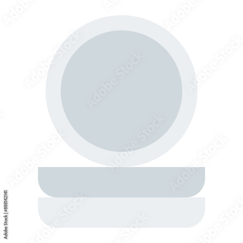 Dish flat icon