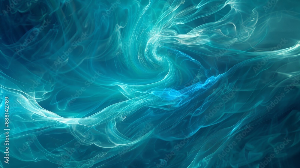 Vivid abstract background with deep blue gradients luminescent lines misty texture Vivid abstract background with deep blue gradients luminescent lines misty texture