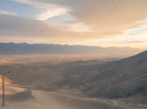 MIsty VIew Great Basin Desert © D'Arcangelo Stock