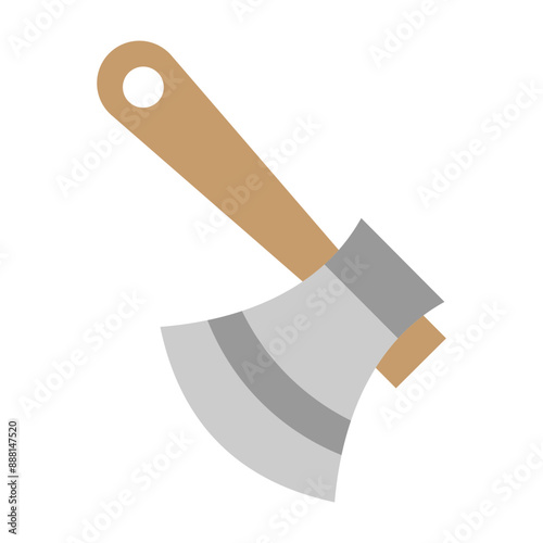 Axe Vector Flat Icon Design