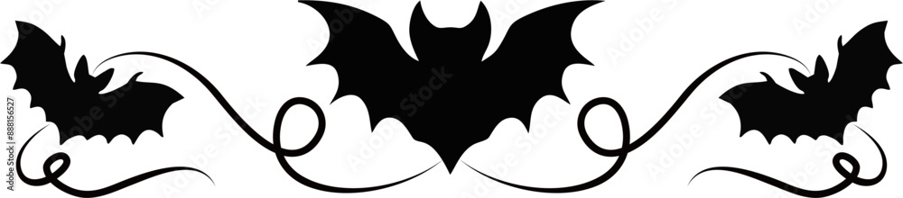 simple halloween day vector illustration bat lineart simple halloween day vector illustration bat lineart