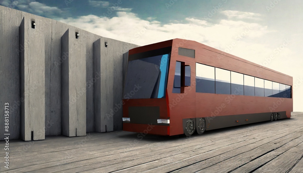 Fototapeta premium train in motion