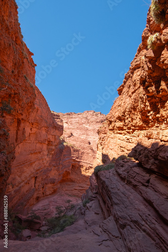 Garganta del diablo, formación rocosa