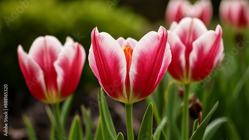  Blooming with beauty  A bouquet of vibrant tulips
