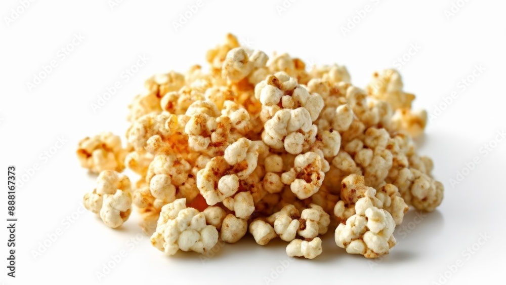 Deliciously popped corn ready to be savored Deliciously popped corn ready to be savored