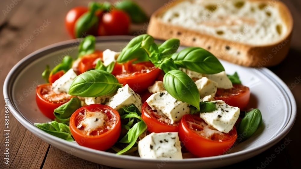 Fresh and vibrant summer salad Fresh and vibrant summer salad