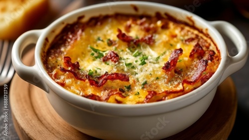  Delicious baked pasta dish ready to be savored