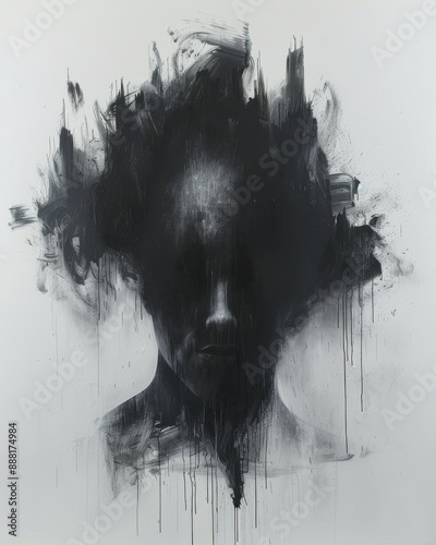A close-up of a chaotic symphony, where whispers become thunderous echoes, capturing the unseen turmoil of sound and silence.