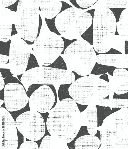 Fun colorful seamless pattern collection. Creative 90s style geometric shape background for children or trendy design with abstract collage shapes. Simple