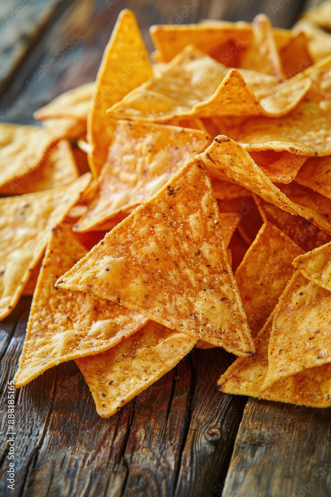 pile of crispy tortilla chips pile of crispy tortilla chips