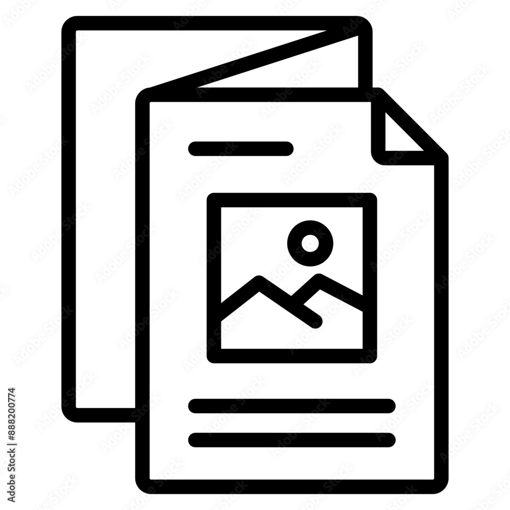 Handout Icon Element For Design Handout Icon Element For Design