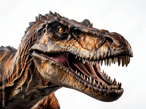 tyrannosaurus rex dinosaur,isolated
