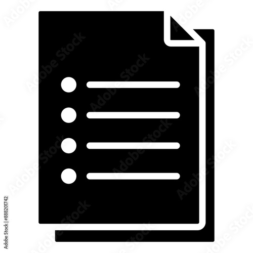 Bullet Points  Icon Element For Design