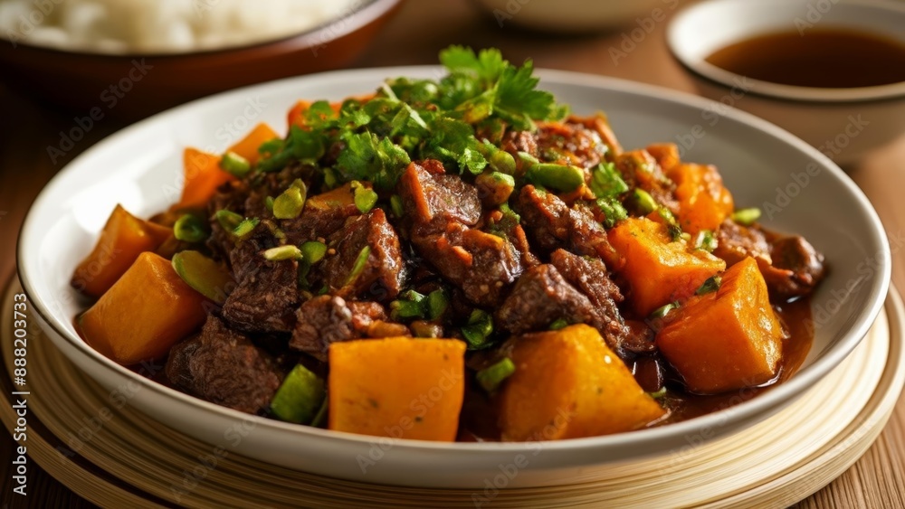 Delicious Asianinspired beef and vegetable stirfry Delicious Asianinspired beef and vegetable stirfry