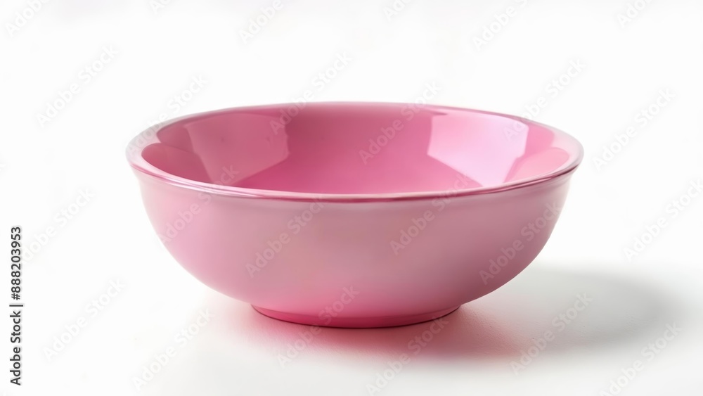 Pink ceramic bowl perfect for serving or decoration Pink ceramic bowl perfect for serving or decoration