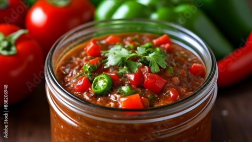  Fresh salsa ready to spice up your meal