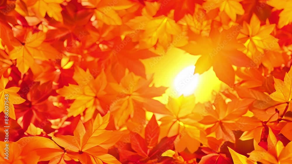 Autumn background. Beautiful foliage, bright leaves and autumn elements. Seasonal concept. Ai-generated. Autumn background. Beautiful foliage, bright leaves and autumn elements. Seasonal concept. Ai-generated.