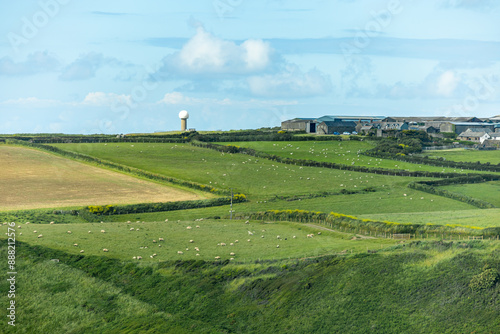 Eine Schöne Wanderung zum Hartland Point mit seinen wunderschönen Leuchturm und eine traumhaften Meerkulisse - Devon - Vereinigtes Königreich photo