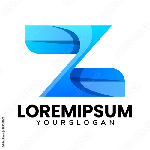 Free Download initials letter Z logo design - GFXLoad