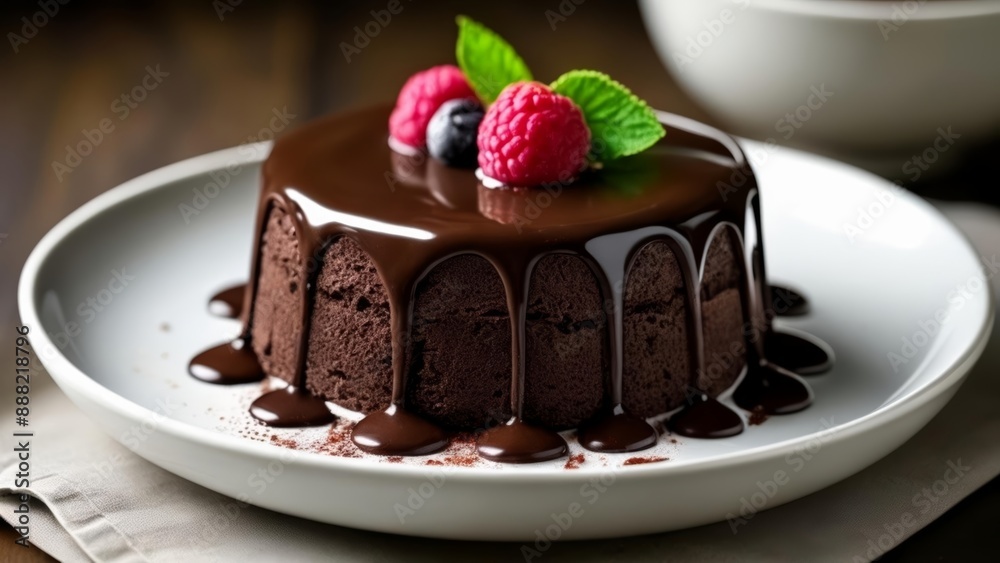 Chocolate delight with a fruity twist Chocolate delight with a fruity twist