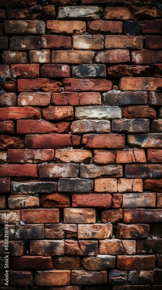 Naklejka premium old brick wall