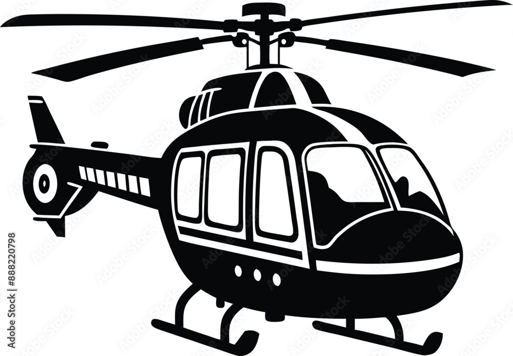 helicopter silhouette illustration helicopter, aircraft, aviation, transport, flight, air, transportation, travel, technology