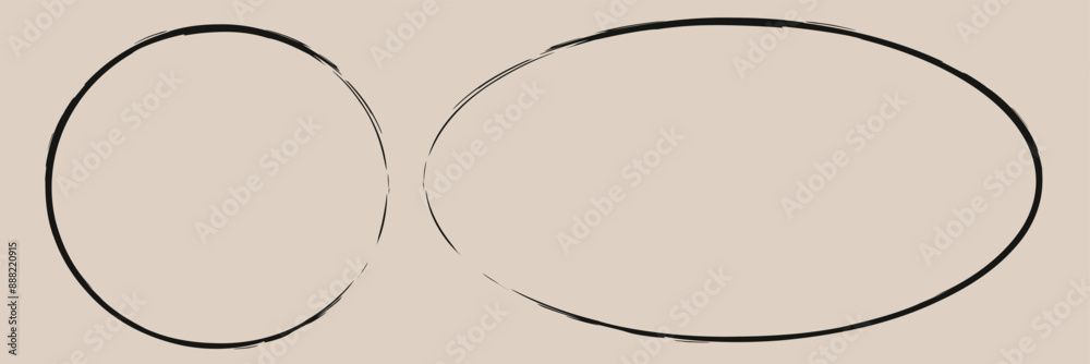 Brush circles. grunge circles. Brush circles deign. Brush circles. grunge circles. Brush circles deign.