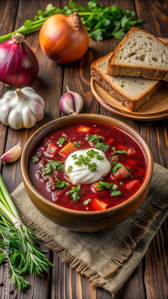 tomato soup with bread tomato soup with bread