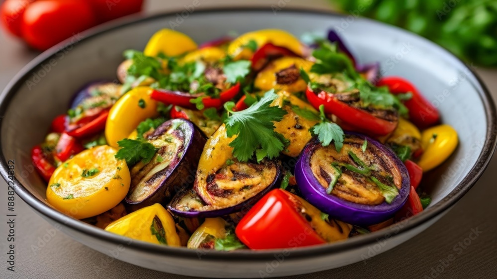 Fresh and vibrant summer salad Fresh and vibrant summer salad