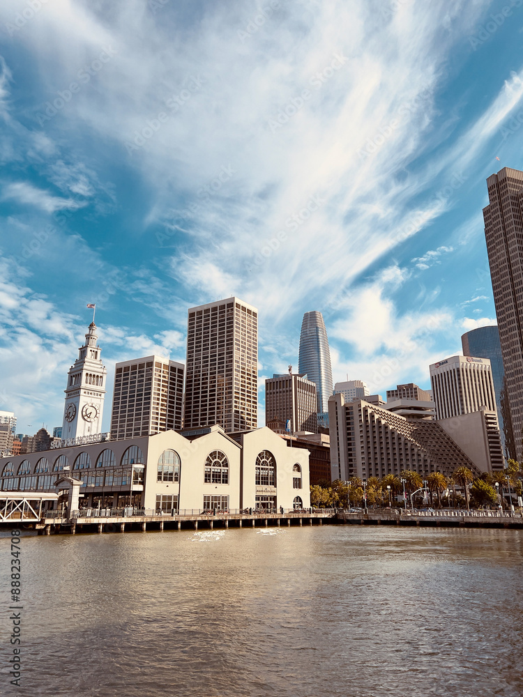 Fototapeta premium San Francisco Famous Buildings