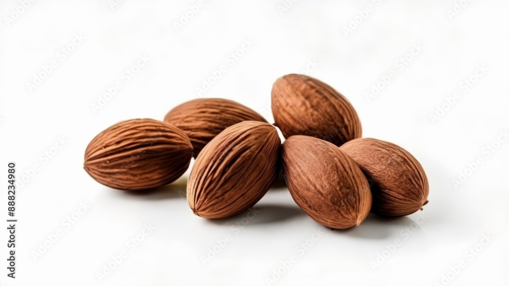 Nutty Delight A Collection of Fresh Almonds Nutty Delight A Collection of Fresh Almonds
