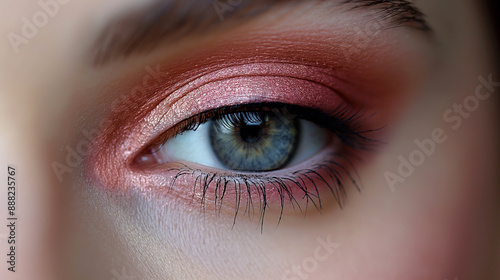 Vintage Rose: Combine dusty rose shades, subtle mauve, and a hint of antique gold for an elegant eye makeup, perfect for a romantic dinner date in a quaint, candle-lit bistro