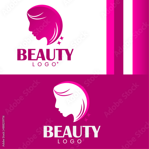Glam Logo Skin Logo Beauty Logo.
