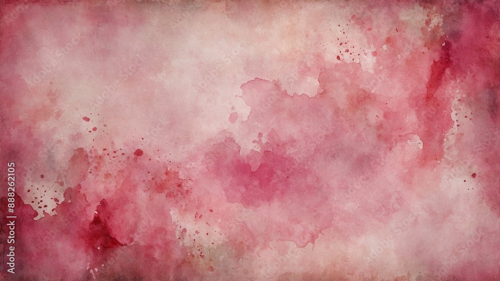 Obraz premium Pink grunge watercolor background