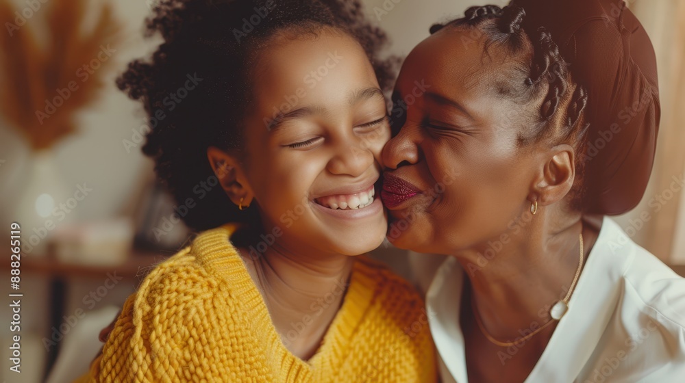 Fototapeta premium The Warm Mother-Daughter Hug